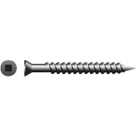 STRONG-POINT Strong-Point 2QT 6 x 2.25 in. Square Drive Trim Head Screws  Phosphate Coated  Box of 3 000 2QT